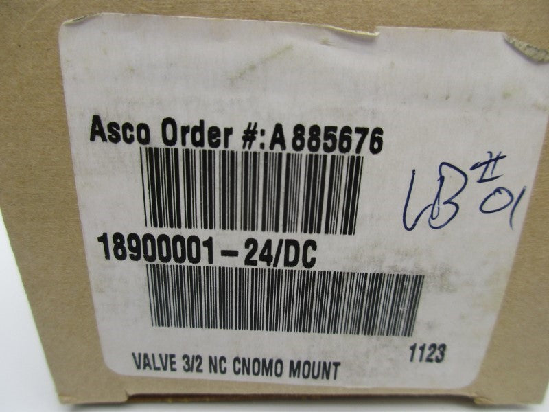 ASCO 18900001 24VDC NSMP