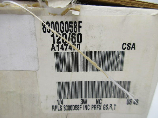 ASCO 8300G058F 120V NSMP