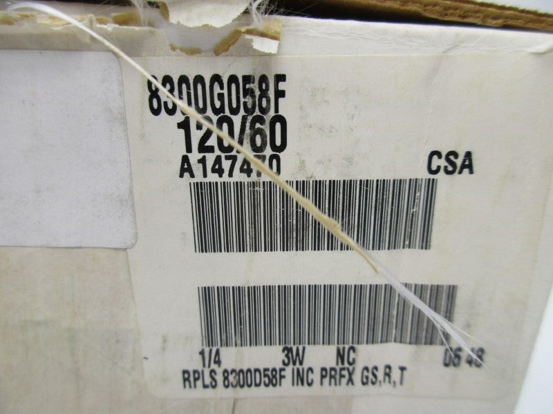 ASCO 8300G058F 120V NSMP