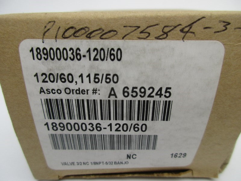 ASCO 18900036 115/120V NSMP