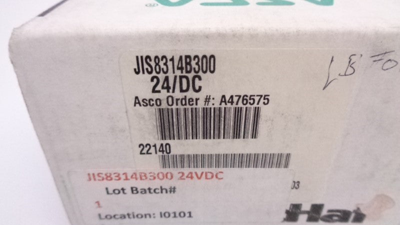 ASCO JIS8314B300 24VDC NSMP
