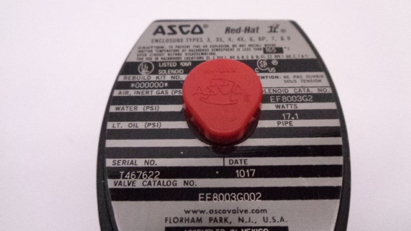 ASCO EF8003G002 NSNP