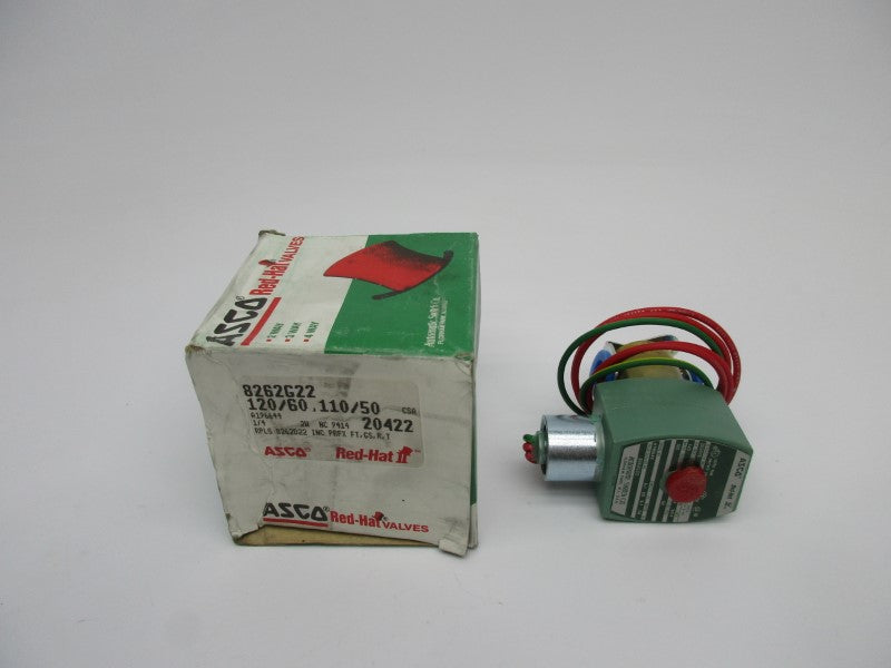 ASCO 8262G22 110/120V 165PSI NSMP