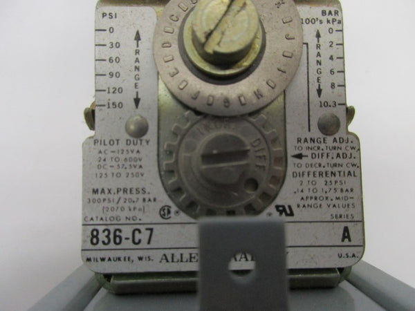 ALLEN BRADLEY 836-C7 SER. A UNMP