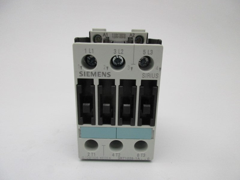 SIEMENS 3RT1025-1AK6Q 110/120VAC NSMP