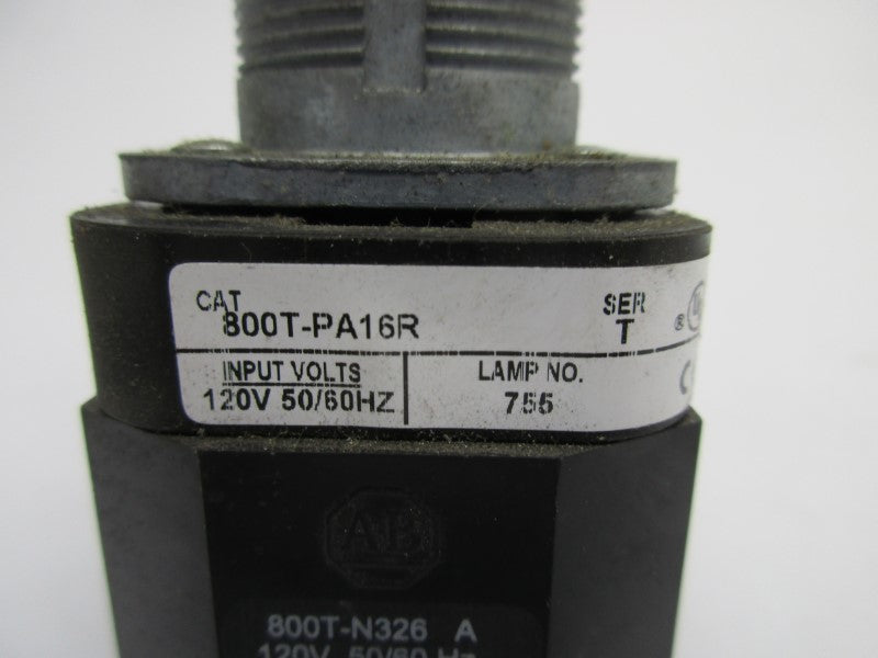 ALLEN BRADLEY 800T-PA16R SER. T (AS PICTURED) UNMP