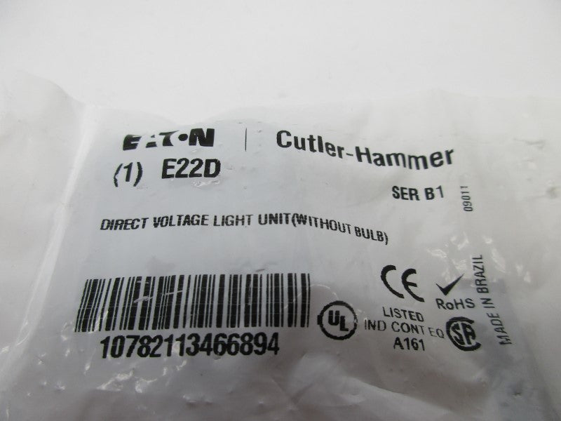 CUTLER HAMMER E22D SER. B1 NSMP