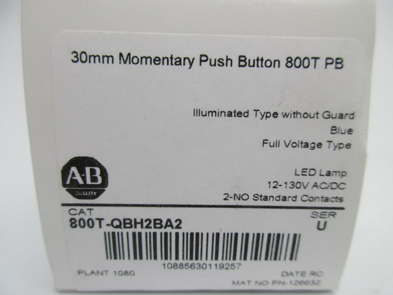 INDUSTRIAL SPARE PART 800T-QBH2BA2 SER. U NSMP