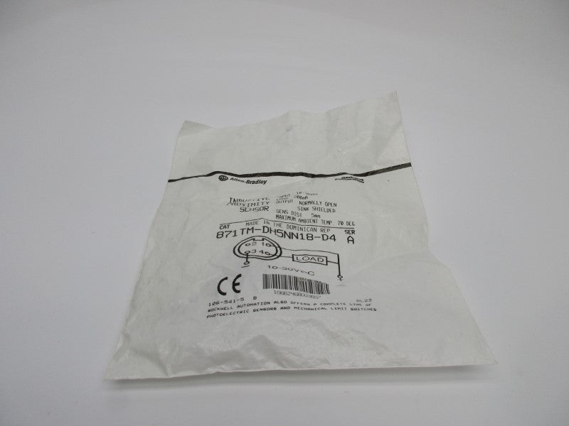 INDUSTRIAL SPARE PART 871TM-DH5NN18-D4 SER. A 10-30VDC NSMP