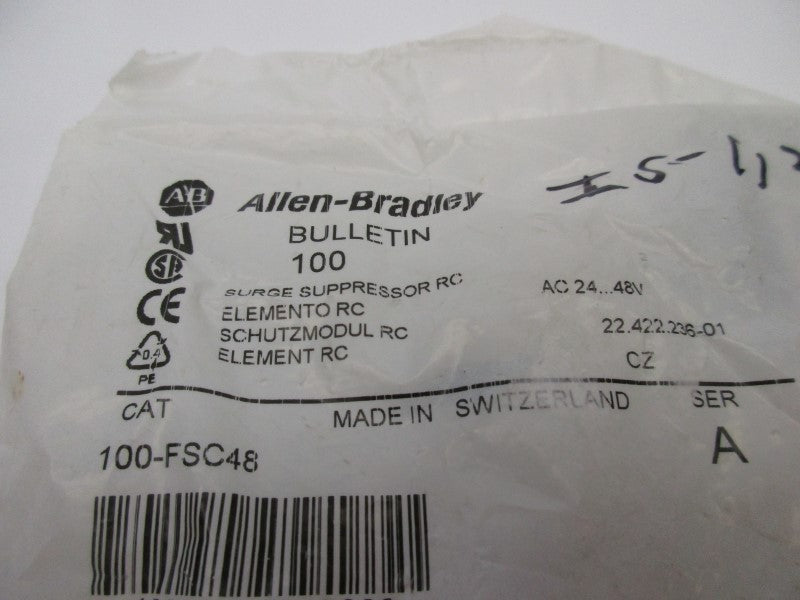 ALLEN BRADLEY 100-FSC48 SER. A NSMP