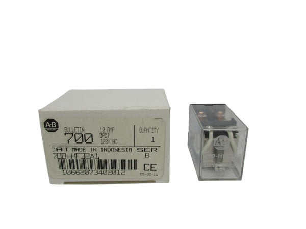 ALLEN BRADLEY 700-HF32A1 SER. B 120VAC 10A (WH) NSMP