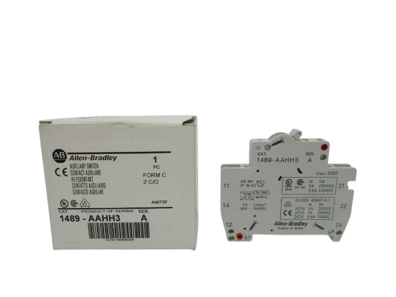INDUSTRIAL SPARE PART 1489-AAHH3 SER. A 250VAC 3A (WH) NSMP