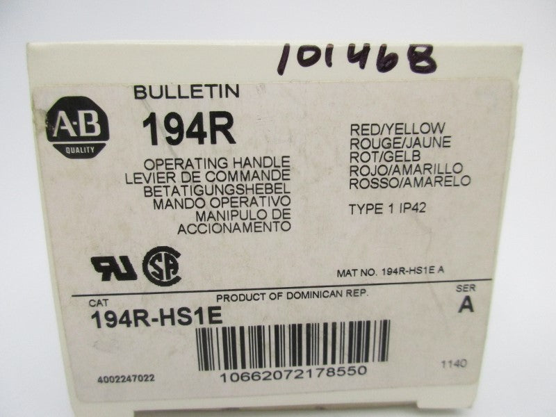 ALLEN BRADLEY 194R-HS1E SER. A (WH) NSMP