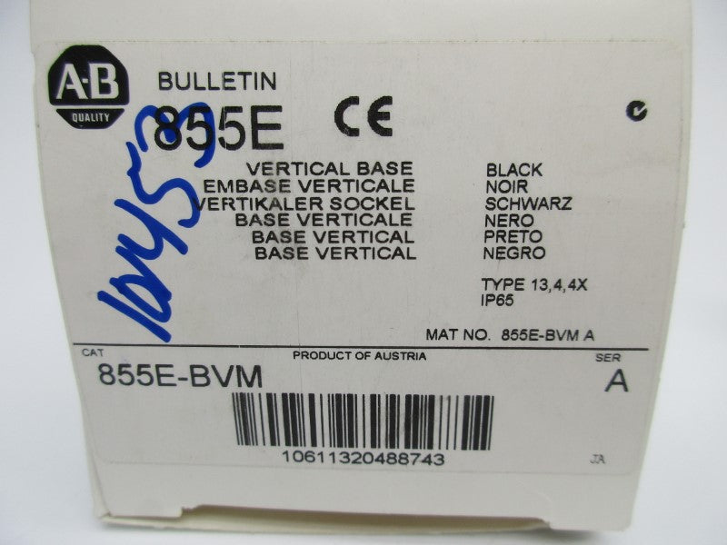 ALLEN BRADLEY 855E-BVM SER. A (WH) NSMP