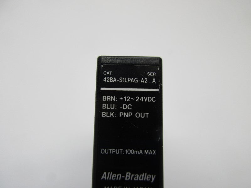 ALLEN BRADLEY 42BA-S1LPAG-A2 SER. A 12-24VDC (WH) NSMP
