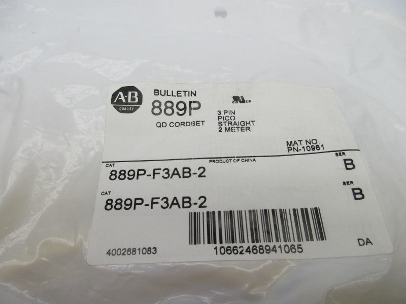 INDUSTRIAL SPARE PART 889P-F3AB-2 SER. B NSMP