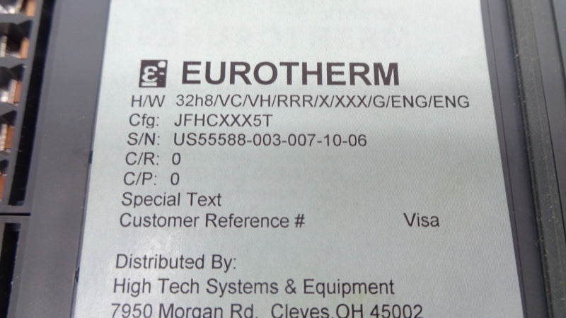 EUROTHERM 32H8/VC/VH/RRR/X/XXX/G/ENG/ENG NSNP