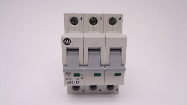 ALLEN BRADLEY 1492-SP3C200 SER. C 20A 415VAC NSNP