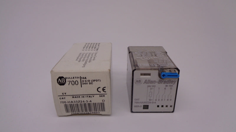 INDUSTRIAL SPARE PART 700-HA33Z24-3-4 SER. D 24VDC 10A (WH) NSMP