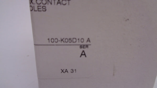 ALLEN BRADLEY 100-K05D10 SER. A 110/120V (WH) NSMP