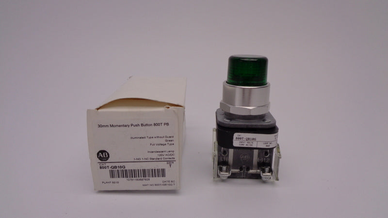 INDUSTRIAL SPARE PART 800T-QB10G SER. T 120VAC/DC (WH) NSMP