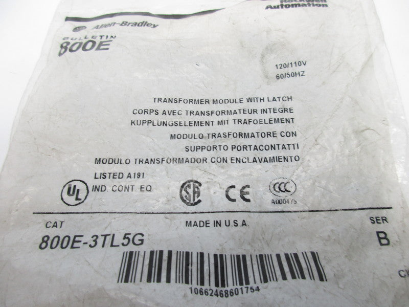 INDUSTRIAL SPARE PART 800E-3TL5G SER. B NSMP