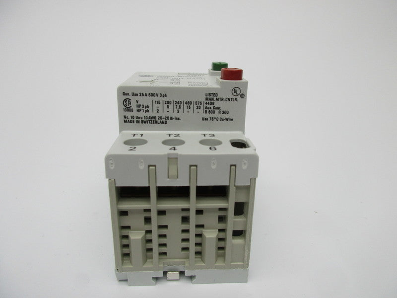 ALLEN BRADLEY 140-MN-0400 SER. C 600V 2.5-4.0A (BR/WH) NSMP