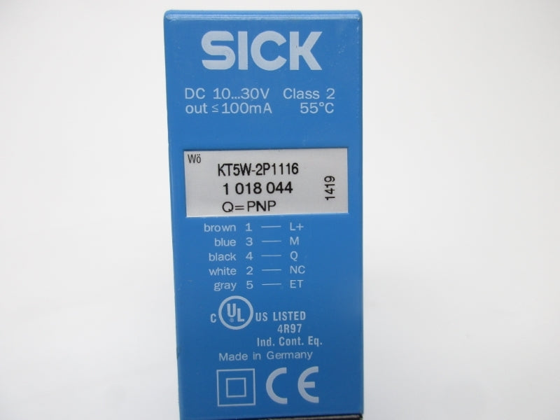 SICK KT5W-2P1116 1018044 10-30VDC NSNP