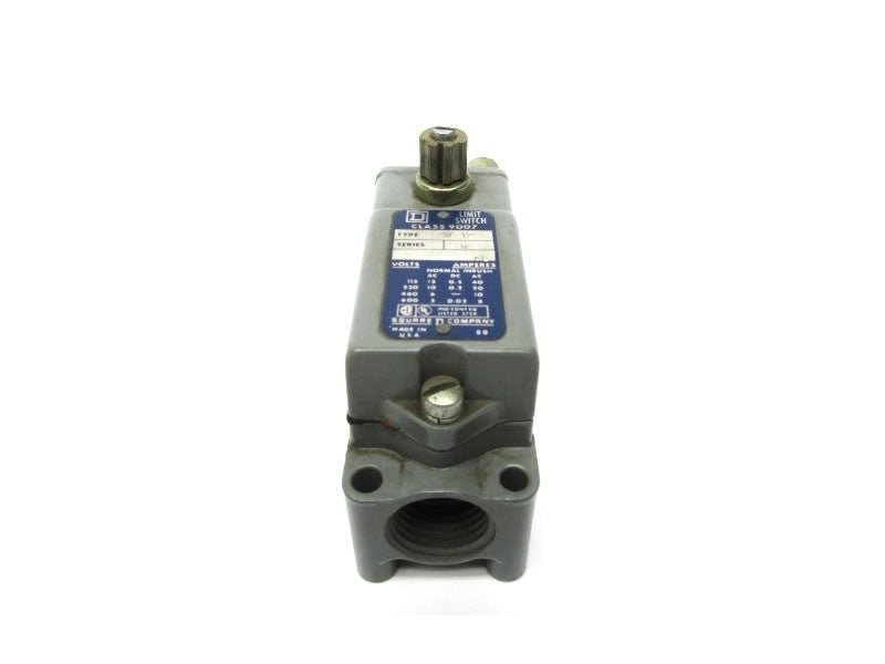 SQUARE D 9007AW12 SER. D 600V 8A UNMP
