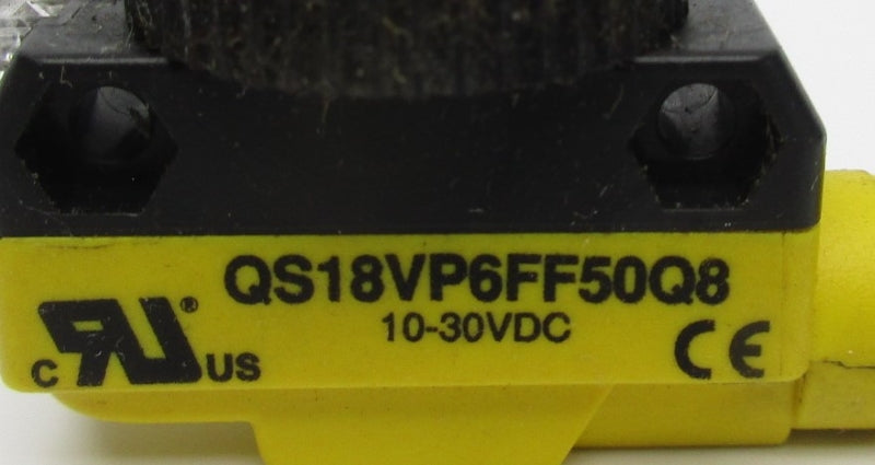 BANNER ENGINEERING QS18VP6FF50Q8 10-30VDC UNMP