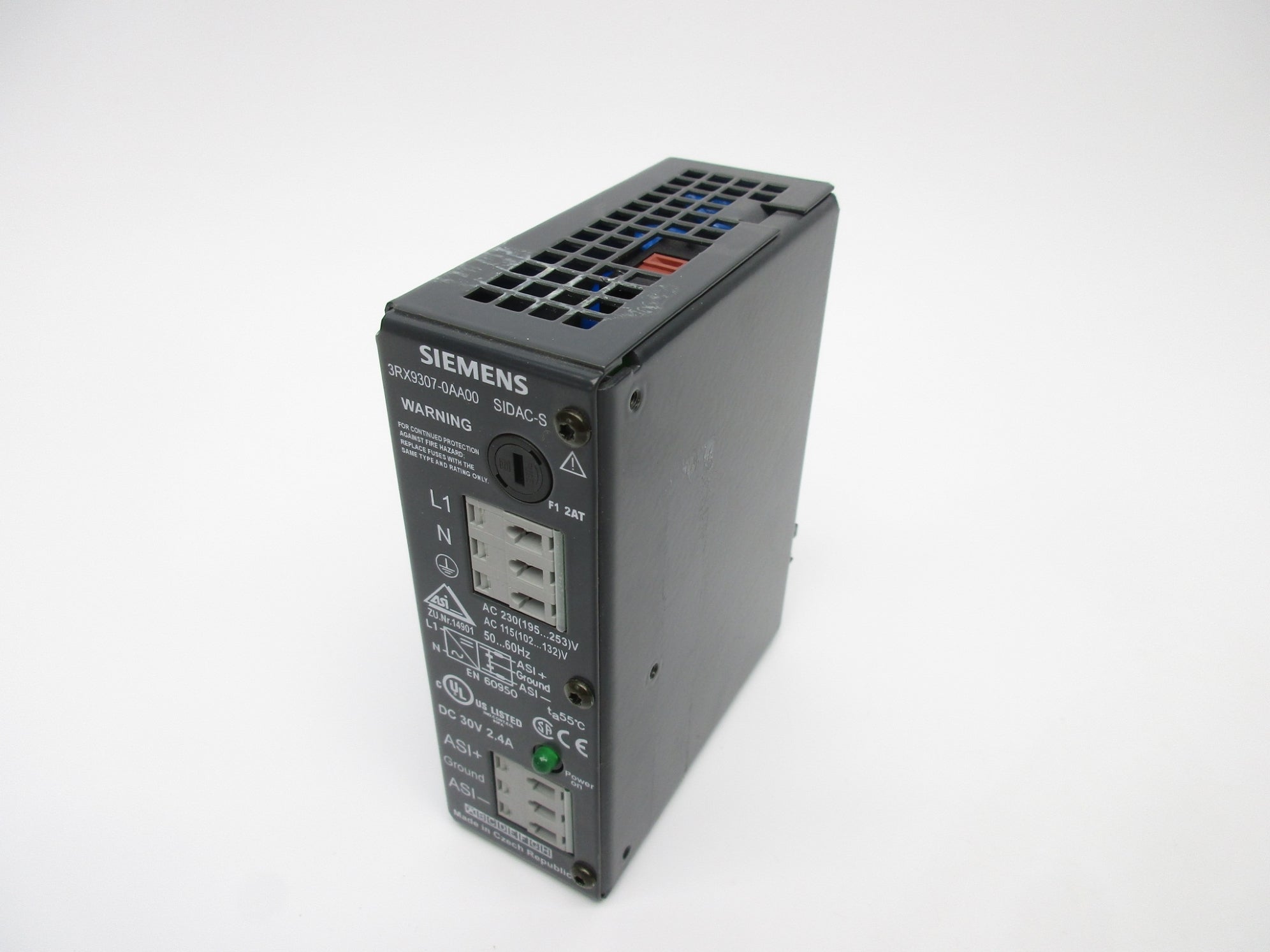 SIEMENS 3RX9307-0AA00 SIDAC-S 115V 2.4A NSNP