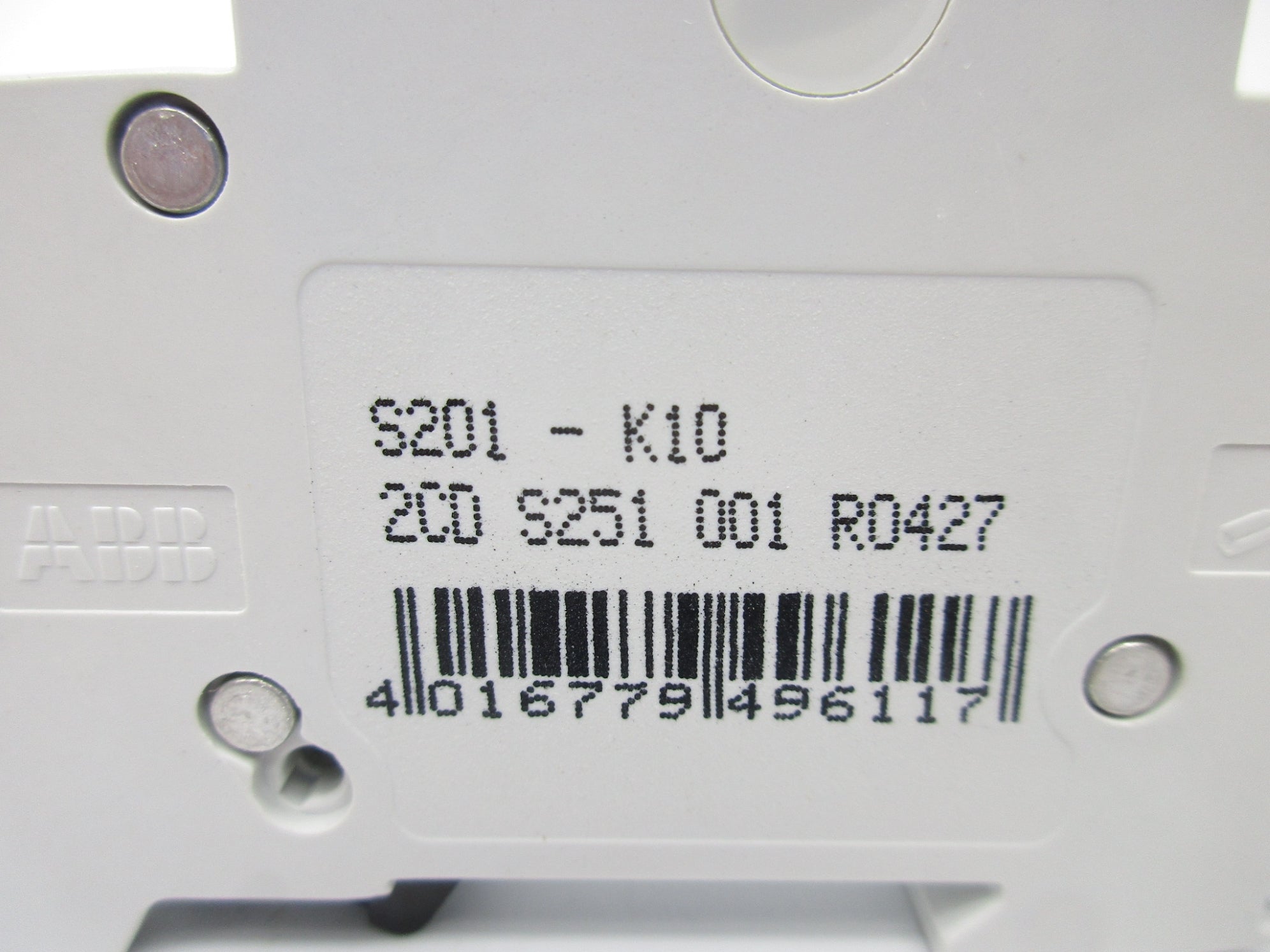 ABB S201-K10 230/400V 10A NSNP