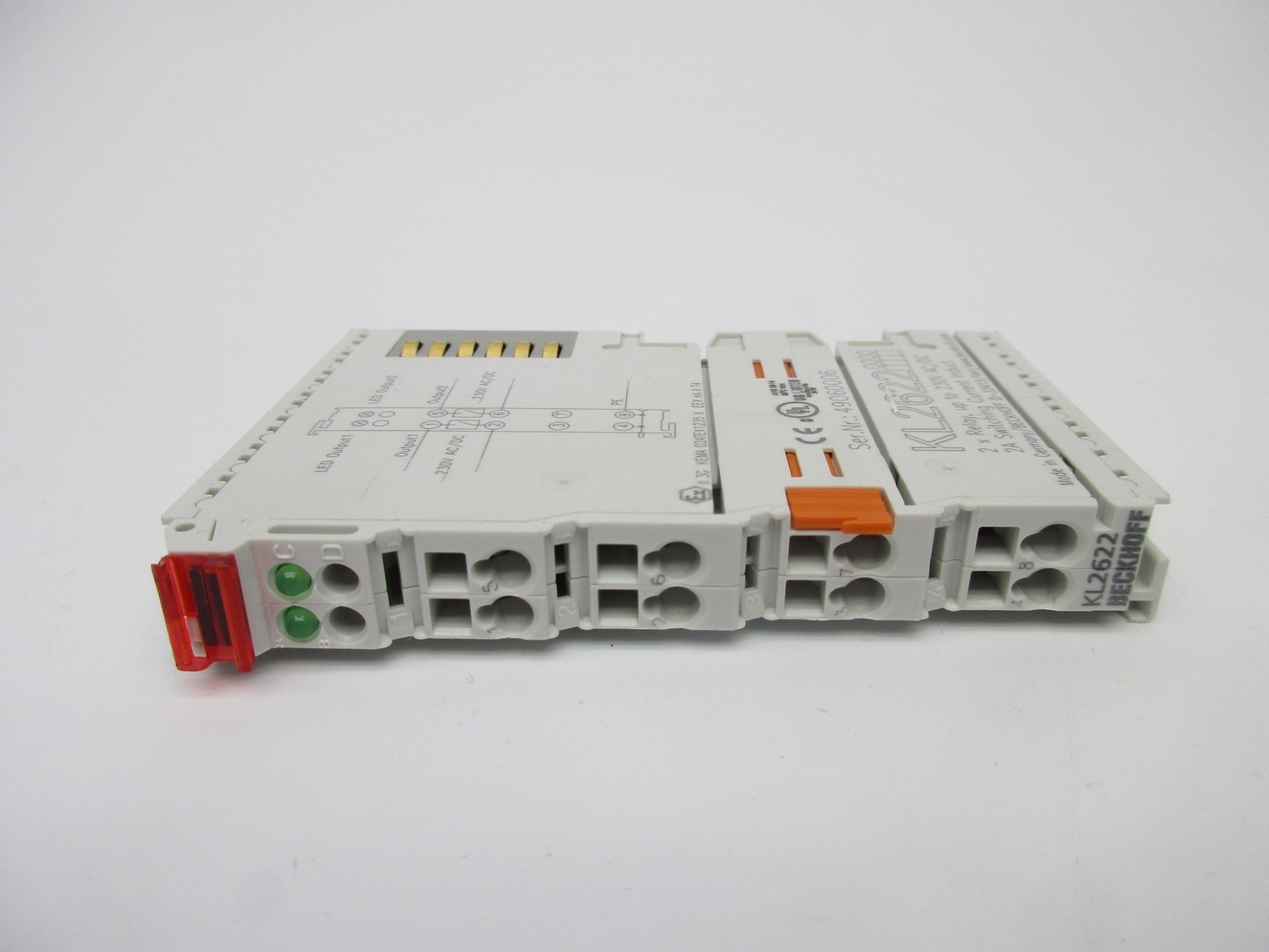 BECKOFF KL2622 230VAC/DC 2A NSNP