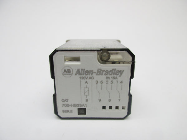 ALLEN BRADLEY 700-HB33A1 SER. E 120VAC 15A NSNP