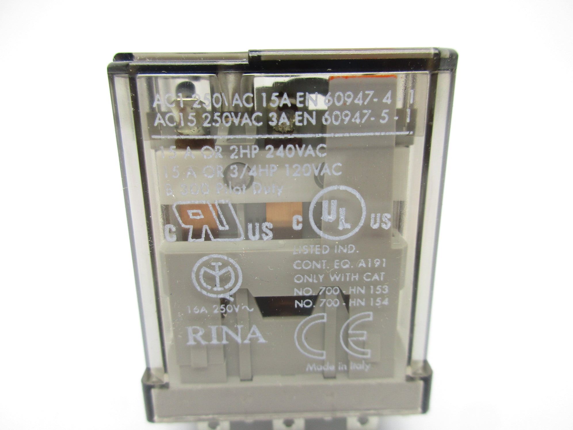 ALLEN BRADLEY 700-HB33A1 SER. E 120VAC 15A NSNP