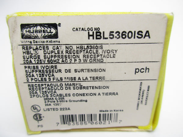 HUBBELL HBL5360/SA NSMP