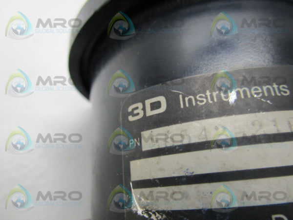 3D INSTRUMENTS INC. 25542-21B21CML  UNMP