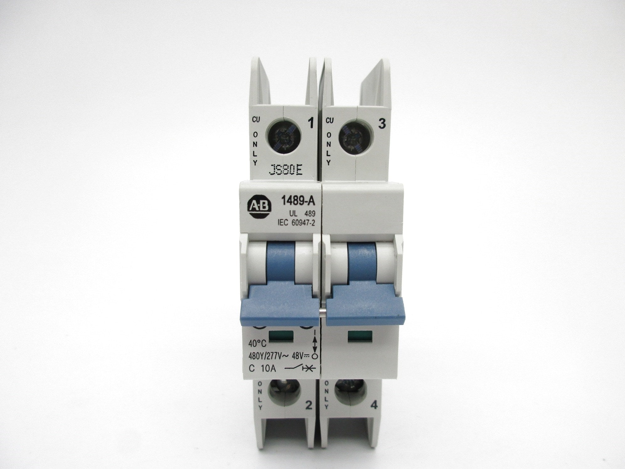 ALLEN BRADLEY 1489-A2C100 SER. A 277V 10A NSMP