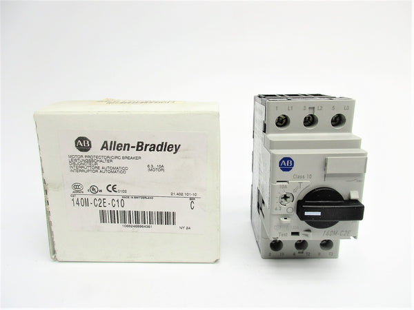 ALLEN BRADLEY 140M-C2E-C10 SER. C 690V 6.3-10A NSMP