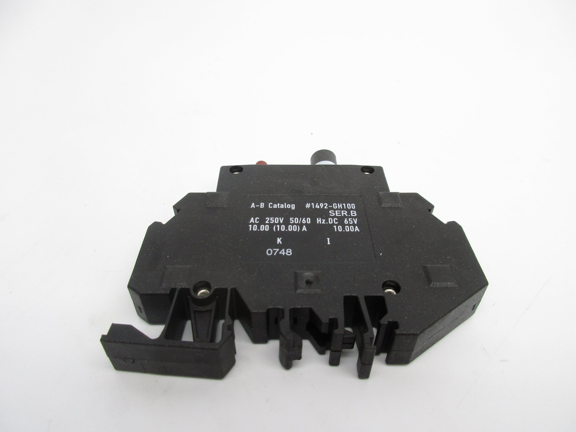 ALLEN BRADLEY 1492-GH100 SER. B 250VAC 10A NSMP