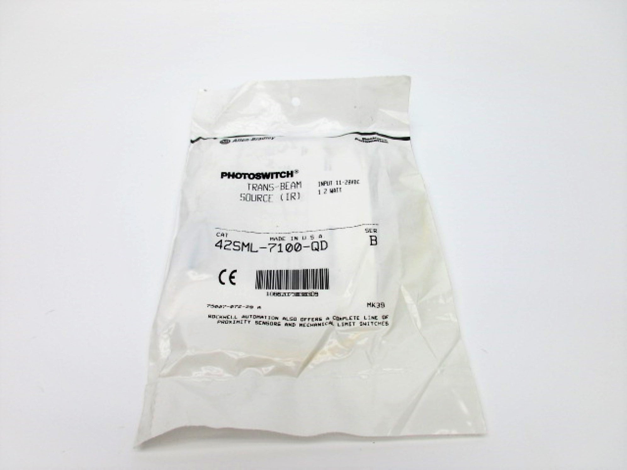 INDUSTRIAL SPARE PART 42SML-7100-QD SER. B 11-28VDC NSMP