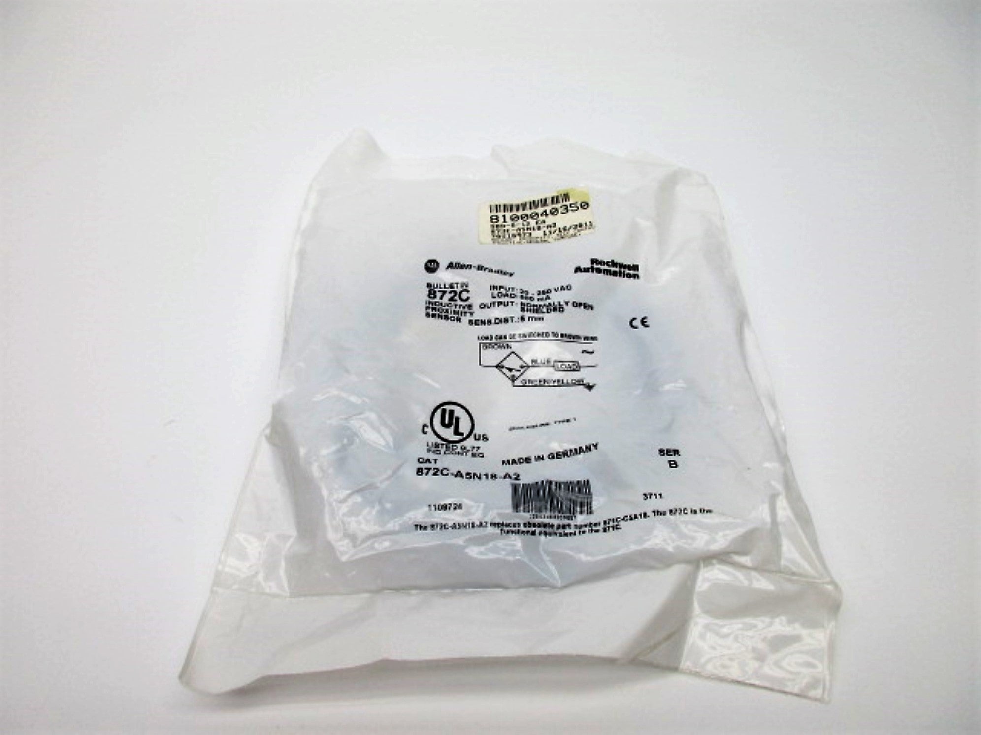 INDUSTRIAL SPARE PART 872C-A5N18-A2 SER. B 20-250VAC NSMP
