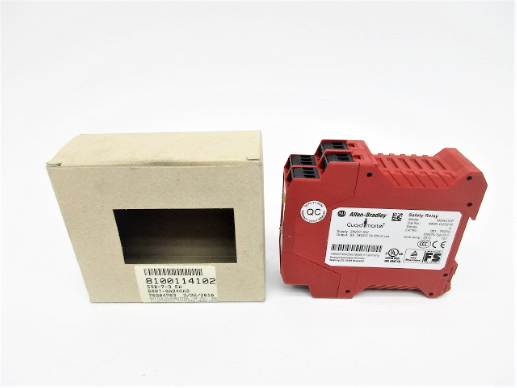 ALLEN BRADLEY 440R-W23219 SER. A 24VDC NSMP