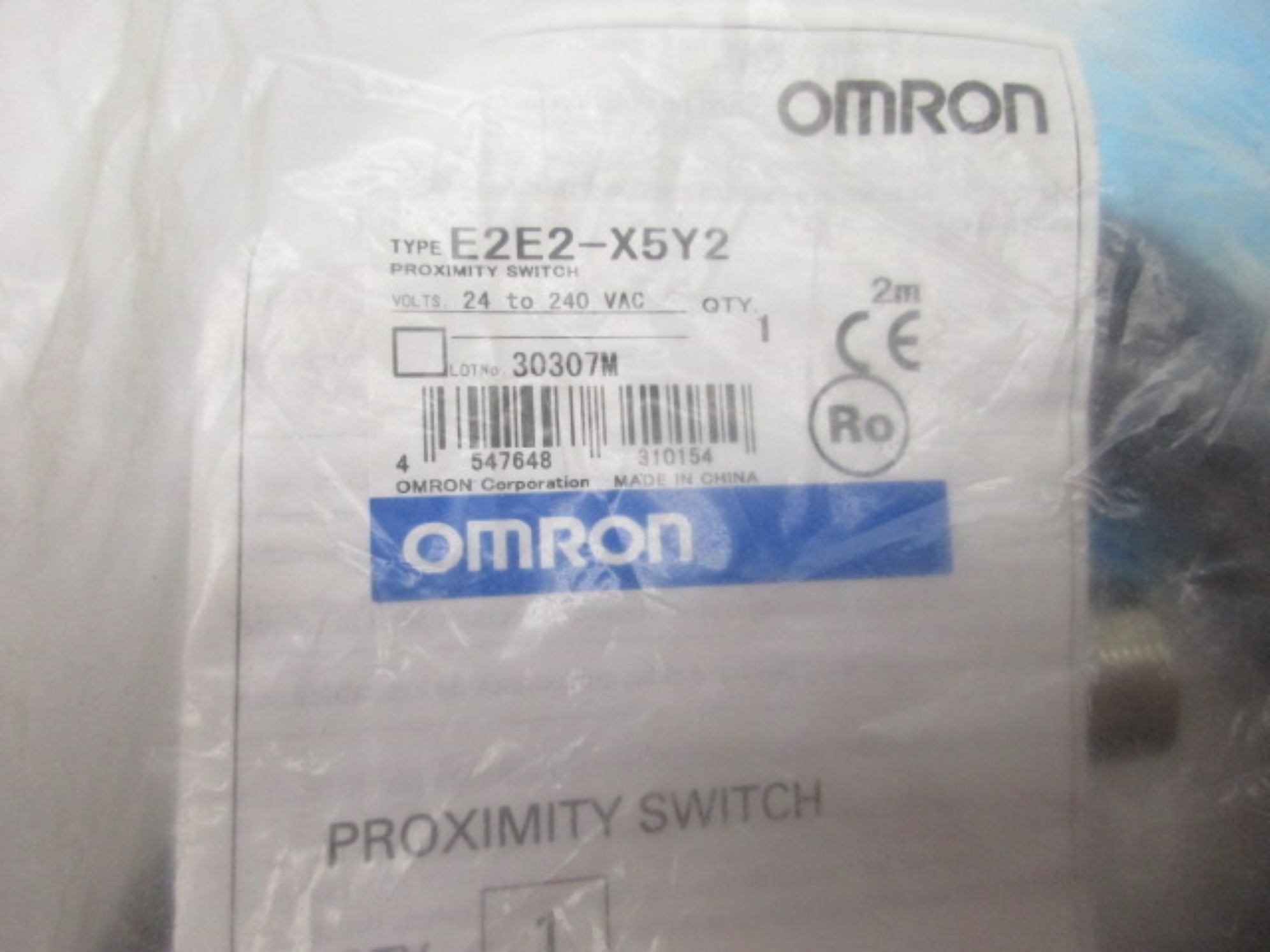 OMRON E2E2-X5Y2 24-240VAC 2M NSMP