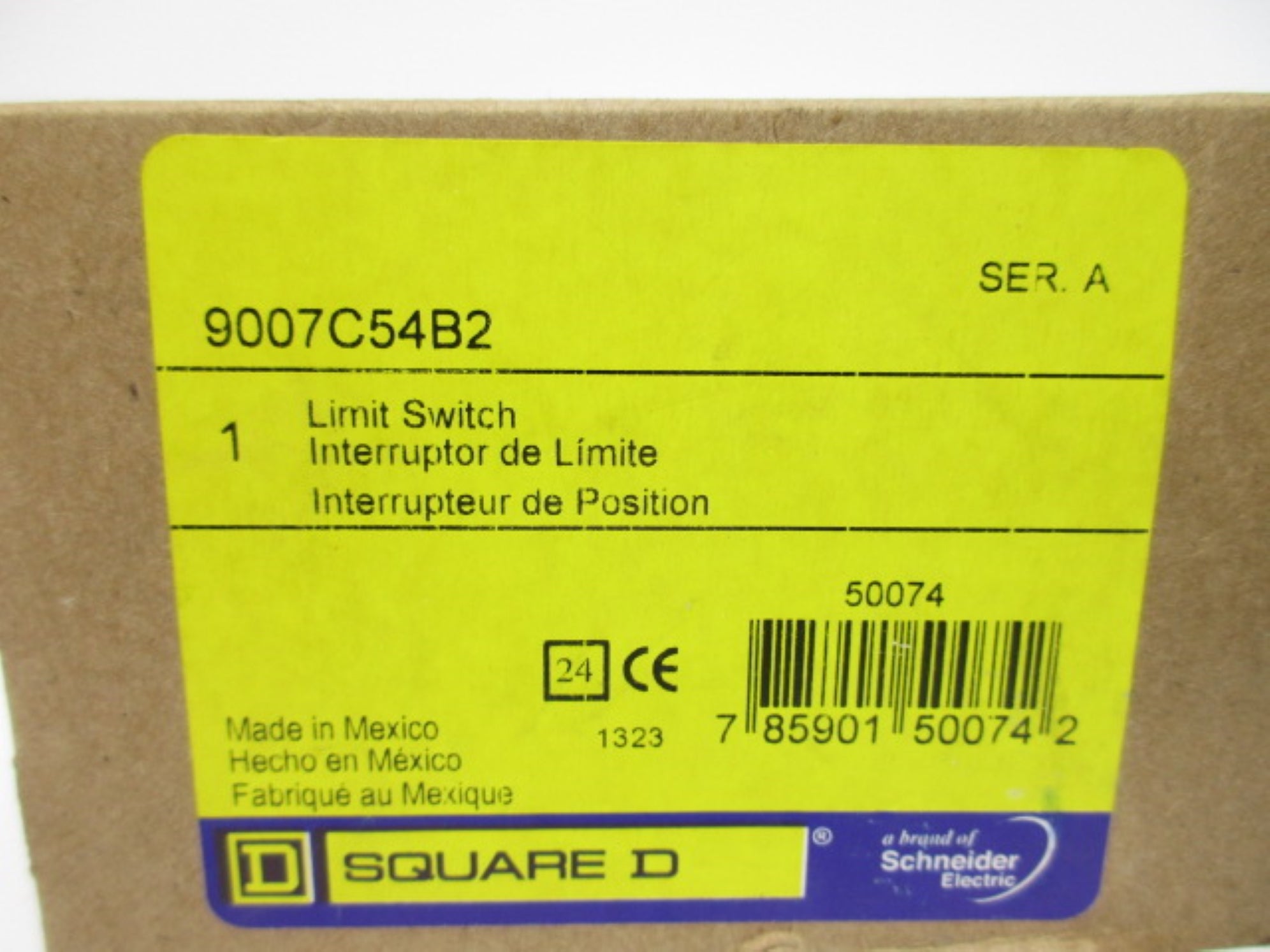 SQUARE D 9007C54B2 SER. A NSMP