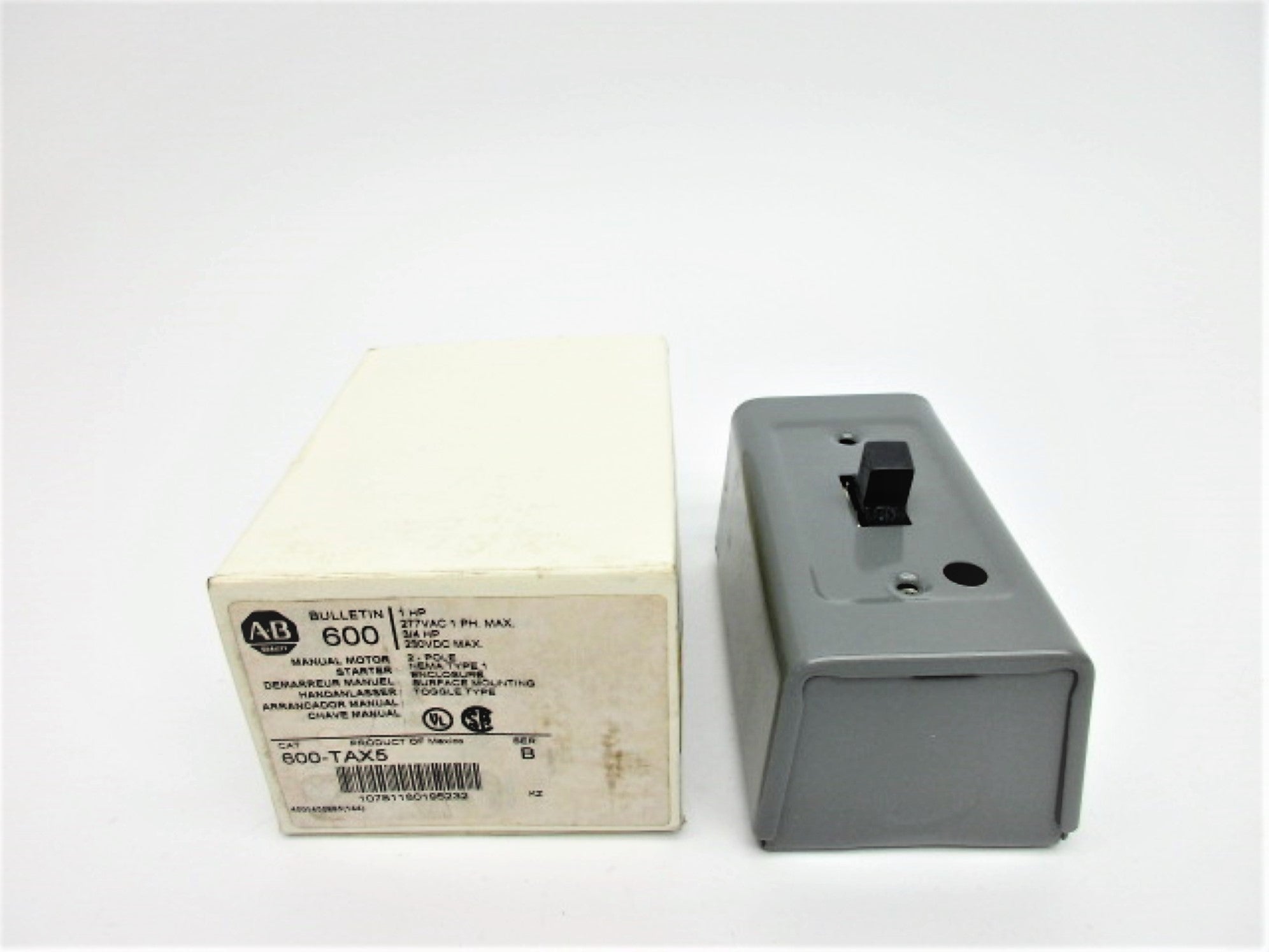ALLEN BRADLEY 600-TAX5 SER. B 277VAC (WH) NSMP