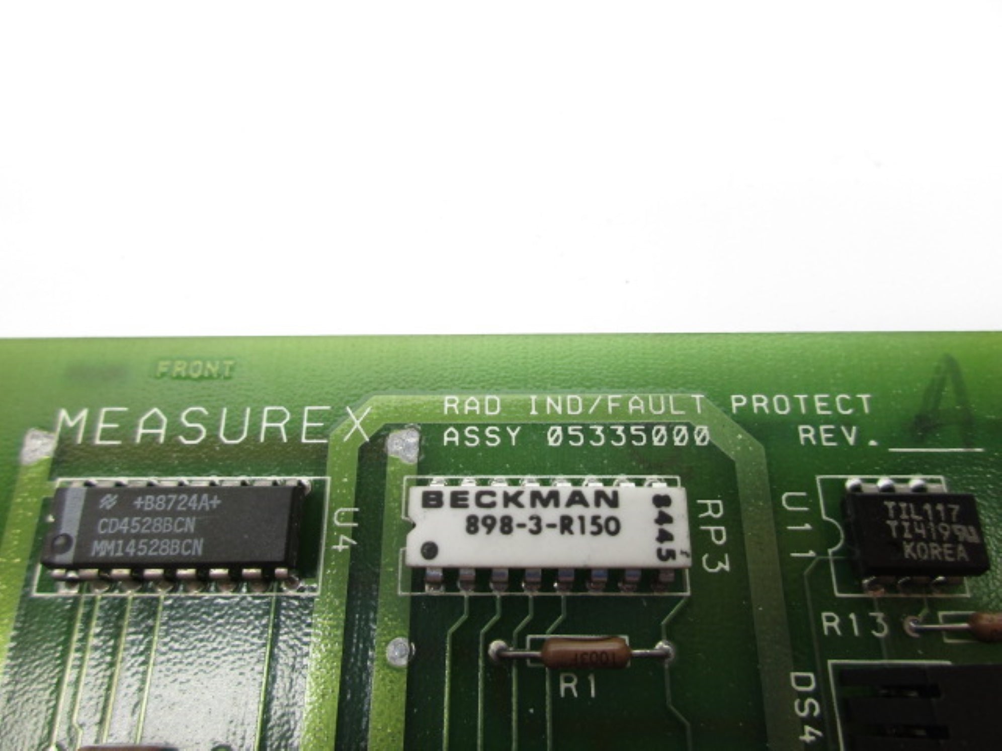 MEASUREX 05335000 04335000 REV. A UNMP