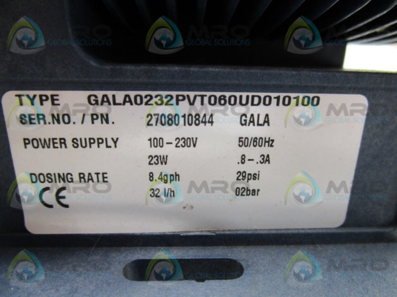 PROMINENT FLUID GALA0232PVT060UD010100  NSNP