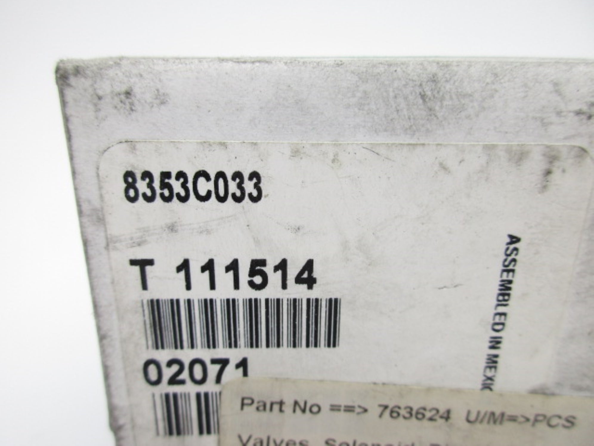 ASCO 8353C033 5-125PSI 3/4" NSMP