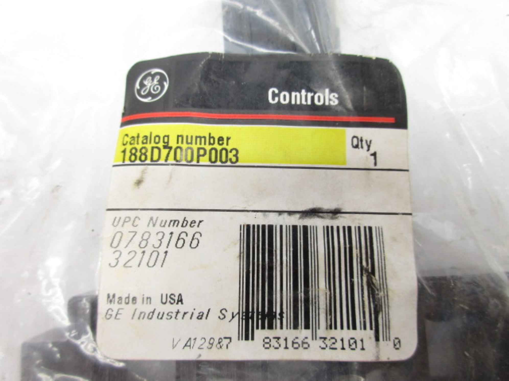 GENERAL ELECTRIC 188D700P003 NSMP